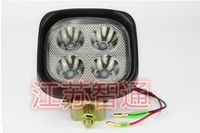 叉车LED大灯合力杭州龙工前大灯照明灯12V-80V超亮前灯大灯总成