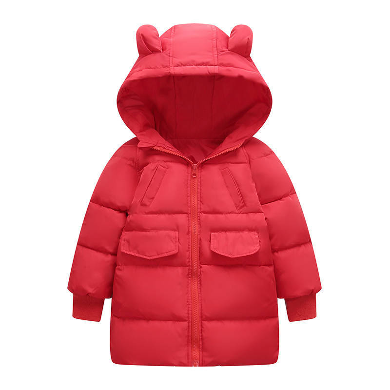 new pattern children Down Jackets coat Boy Mid length version 2018 new pattern Children Down Jackets Thin section Winter clothes