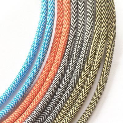 Drawing plant TYPE-C Android knit usb data line nylon Braid Fabric art weave data line Manufactor