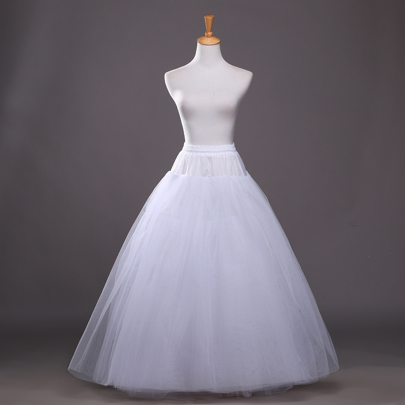 4-Layer Boneless Wedding Dress Skirt Bridal Gown Circled Skirt Daily Performance Dress Skirt Hard Mesh Skirt 4-Layer Boneless Wedding Dress Skirt Bridal Gown Circled Skirt Daily Performance Dress Skirt Hard Mesh Skirt