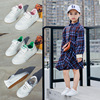 Warrior, cloth footwear, children's sports shoes for leisure for boys, sneakers with velcro