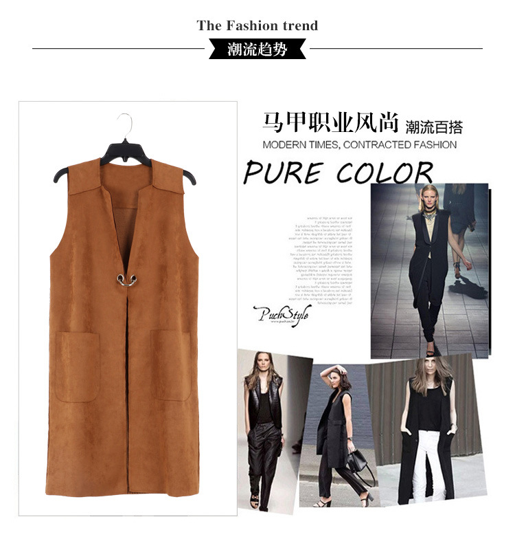 Gilet femme BLUE PRINT en Faux cuir - Ref 3317724 Image 13