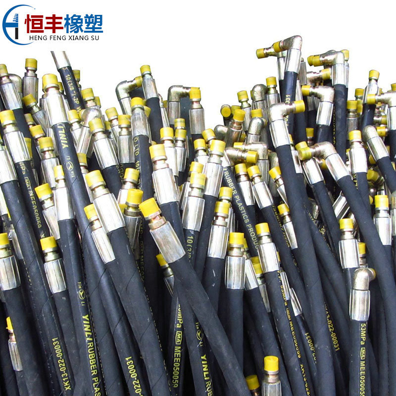 厂家直供液压胶管高压油管高压钢丝编织胶管钢丝缠绕胶管耐油耐磨