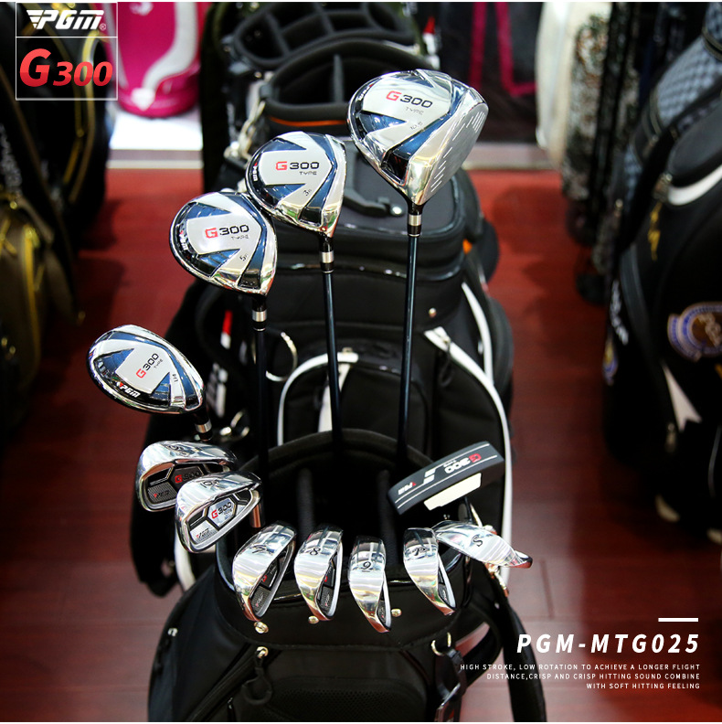 Bộ gậy golf nam PGM G300 12 món (gỗ titan số 1, sắt thép không gỉ) kèm túi đựng — MTG025 [Que carbon] 12 chiếc túi bóng kính thiên văn, MTG025 [Que carbon] 12 túi bóng kính thiên văn cấp R, MTG025 [thanh thép] 12 gói bóng kính thiên văn Thống Trị, MTG025 [thanh carbon] 12 S cấp với túi bóng tiêu chuẩn chi tiết 5