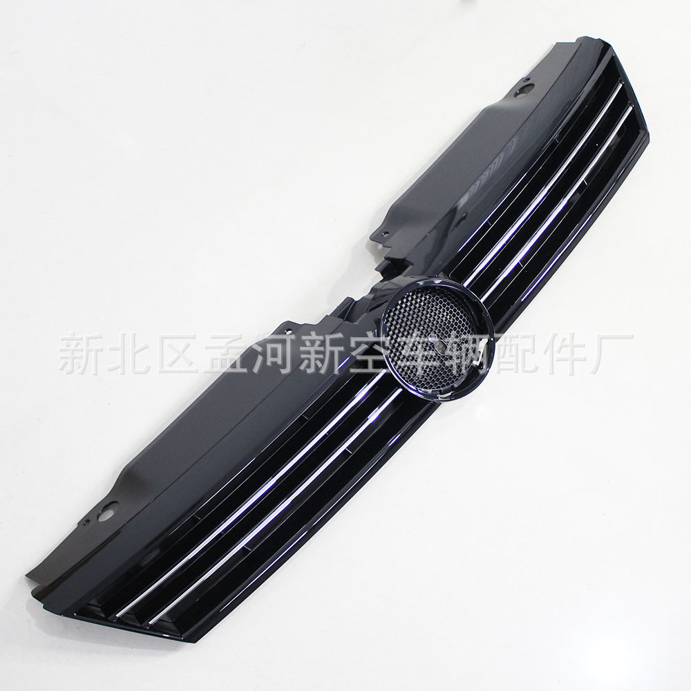 适用12-14款速腾JETTA MK6前杠上中网 前脸进气格栅