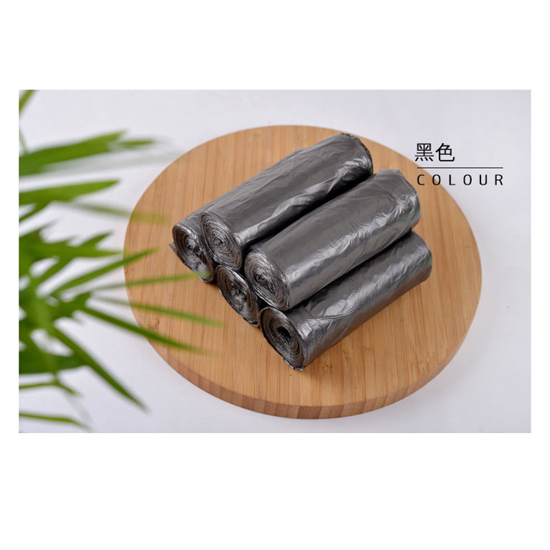 复制_黑彩色垃圾袋 常规连卷式平口式 垃圾袋厂.jpg