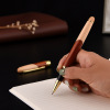 Supply Pindu Ruki Business Wooden Pen Customized Enterprise LOGO Business Office Conference Gift Signature Pens