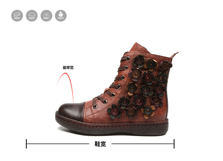 Bottes femme en En cuir - Ref 3355378 Image 11