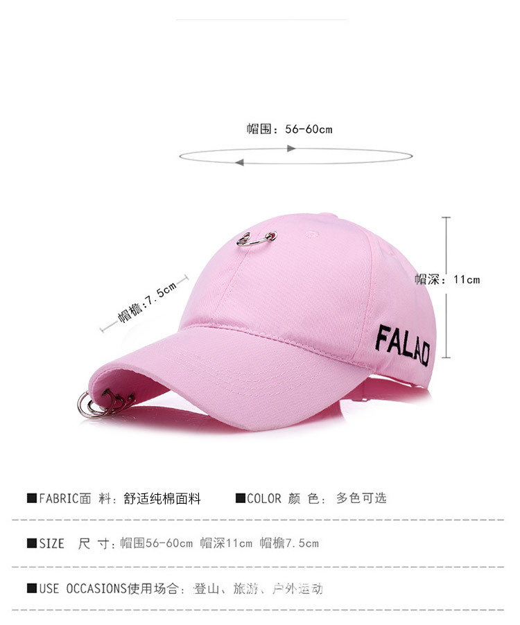 Nuevo Protector Solar Casual Gorras De Sombrilla De Algodón Salvaje Moda Coreana Gorras De Béisbol De Aro Al Aire Libre display picture 1