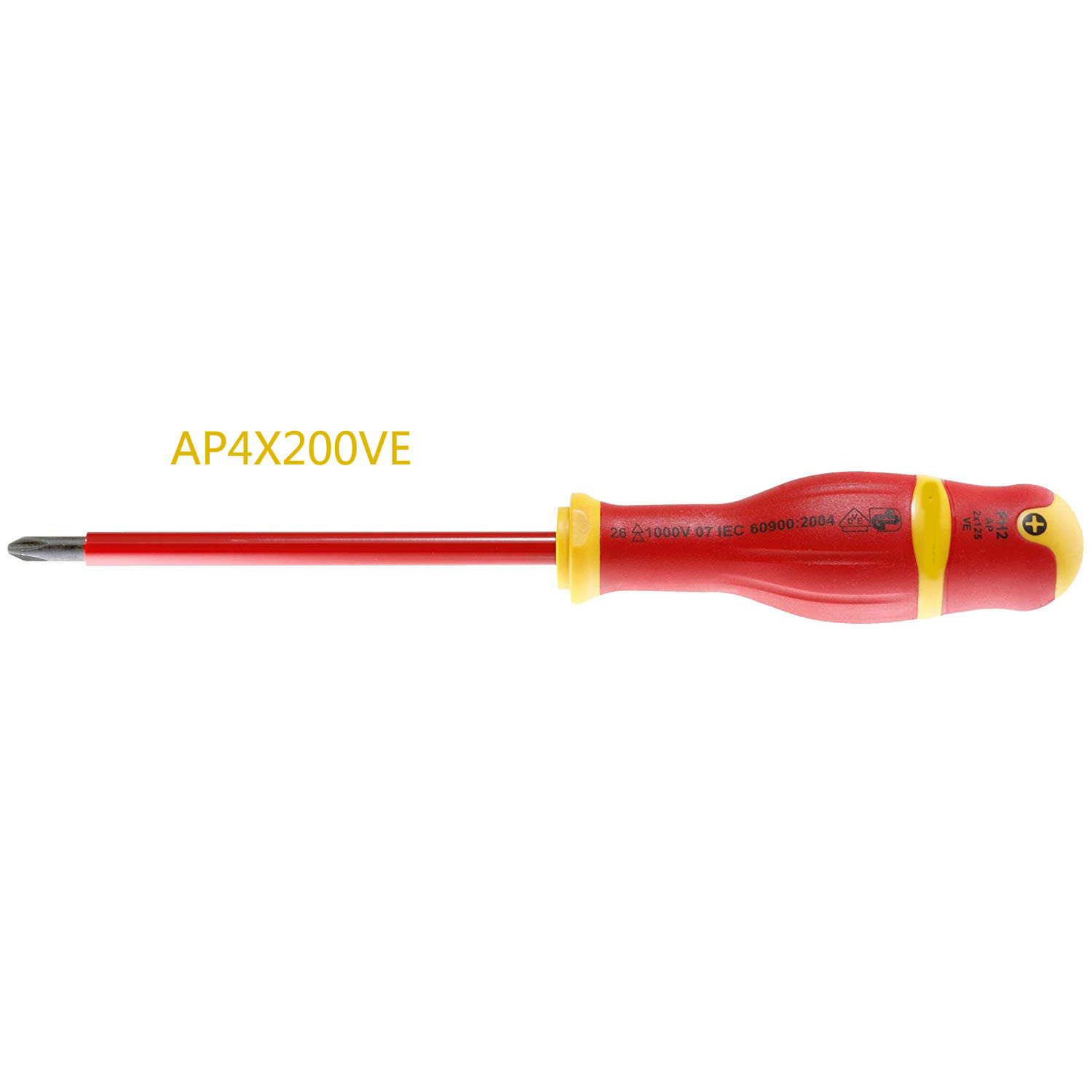 PROTWIST 1000VPhillips十字绝缘螺丝刀 绝缘螺丝批 AP4X200VE