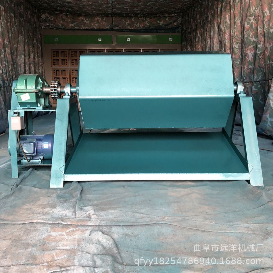 畅销自吸式震动研磨机金属物料去油除锈六角滚筒回转式抛光机