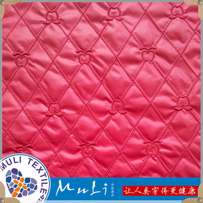 Manufactor Quilting Quilting Fabric fashion Upper layer Pongee Apple Women's wear Children's clothing cloth goods in stock wholesale