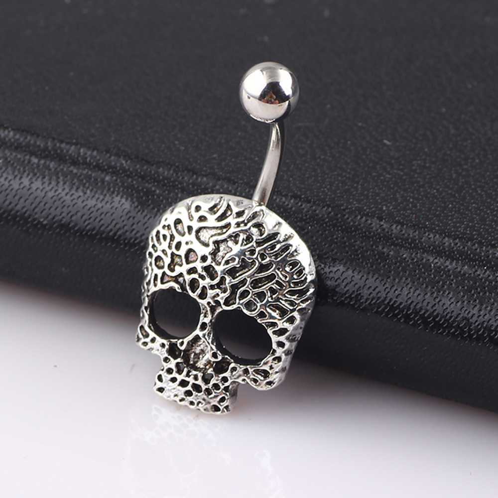 Pointed titanium steel lip stud product view