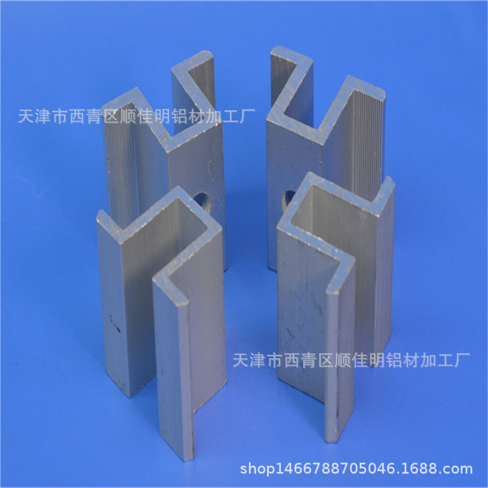 铝合金压块 太阳能光伏支架边压块、太阳能电池板用压块