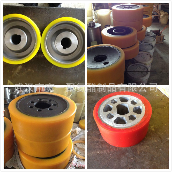 供应湖北随州聚氨酯滚轮加工和滚轮包胶挂胶