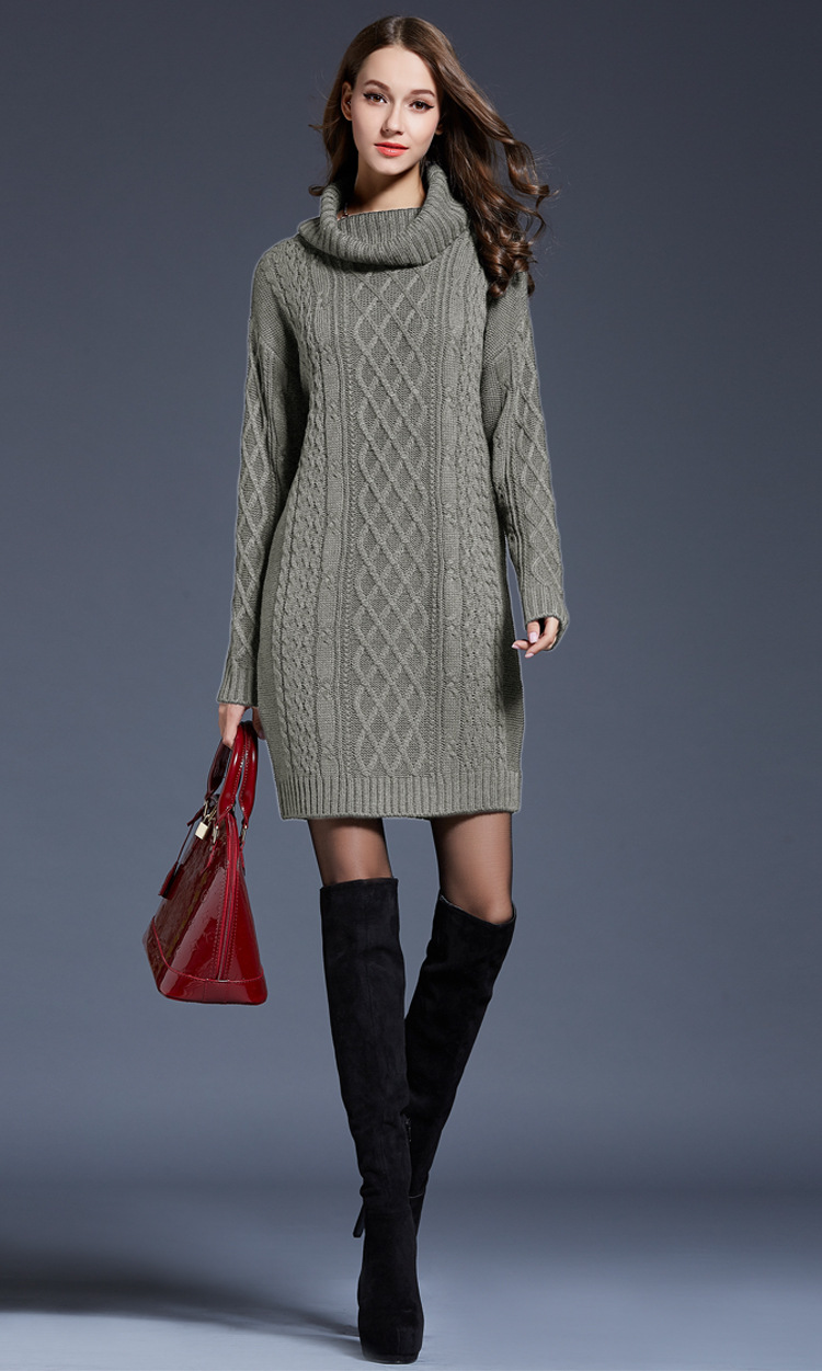 Otoño e invierno nuevo suéter de mujer de talla grande. NSYH19619