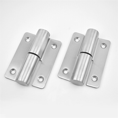 Bathroom hardware bathroom toilet partition accessories hinge handle thickened 304 stainless steel public toilet accessories