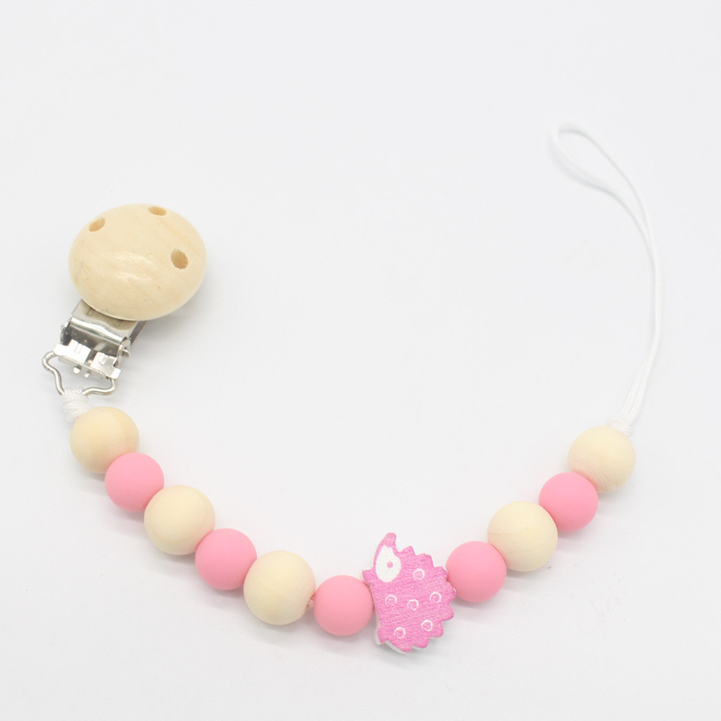 Suministros para bebés chupete cadena Amazon chupete clip popular bebé teether suministros auxiliares alimentación vajilla