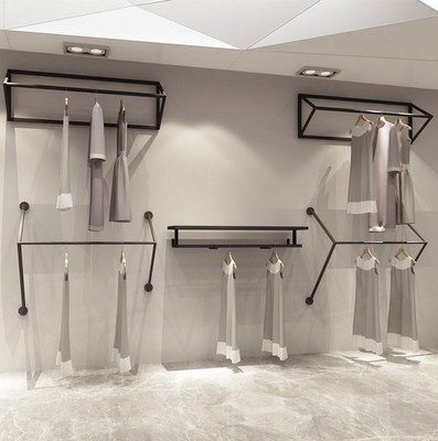 couture Display rack Wall Hanging type combination suit men and women shop clothes Shelf Pendant