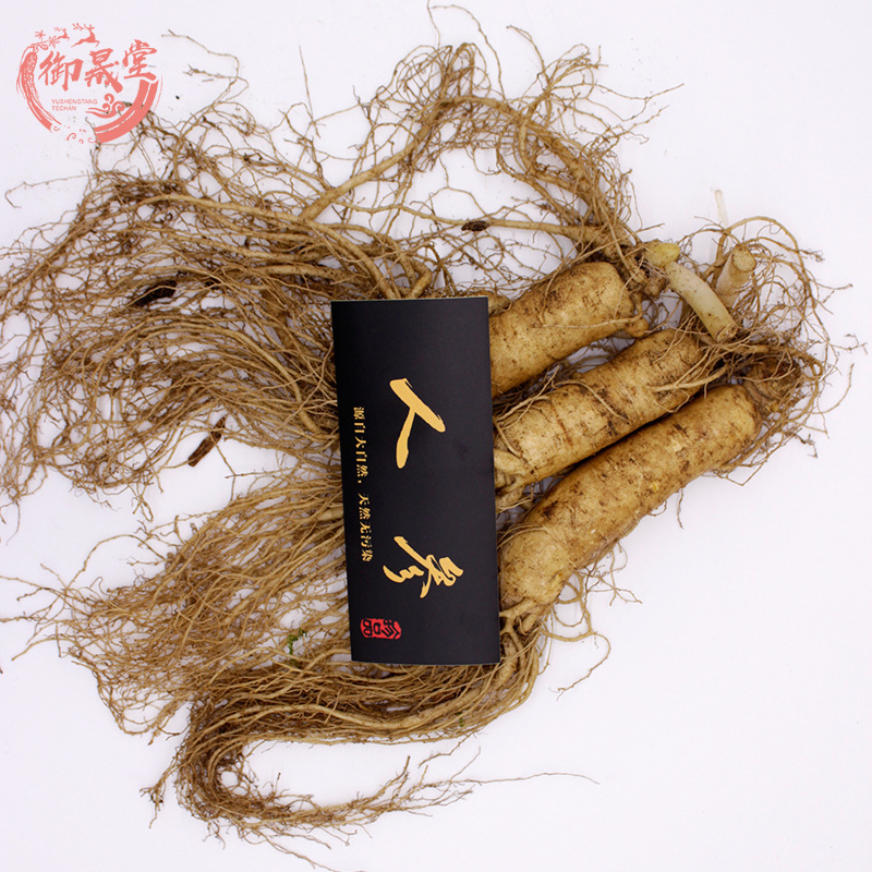 东北特产鲜人参长白山鲜人参100g一件代发特产鲜人参带土代理批|ru