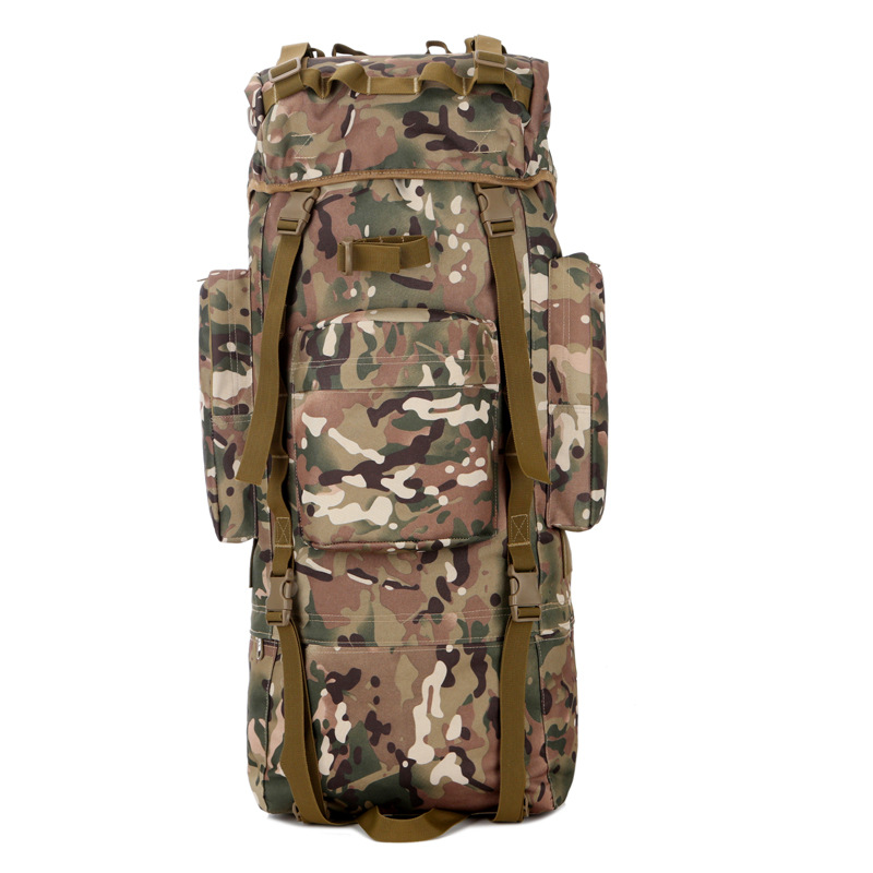 waterproof outdoors Backpack camouflage Bracket Backpack wholesale Customized travel luggage knapsack Camp equipment Army fans