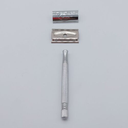 Junjie razor holder, classic old-fashioned boxed razor, manual razor, old-fashioned razor with one free blade