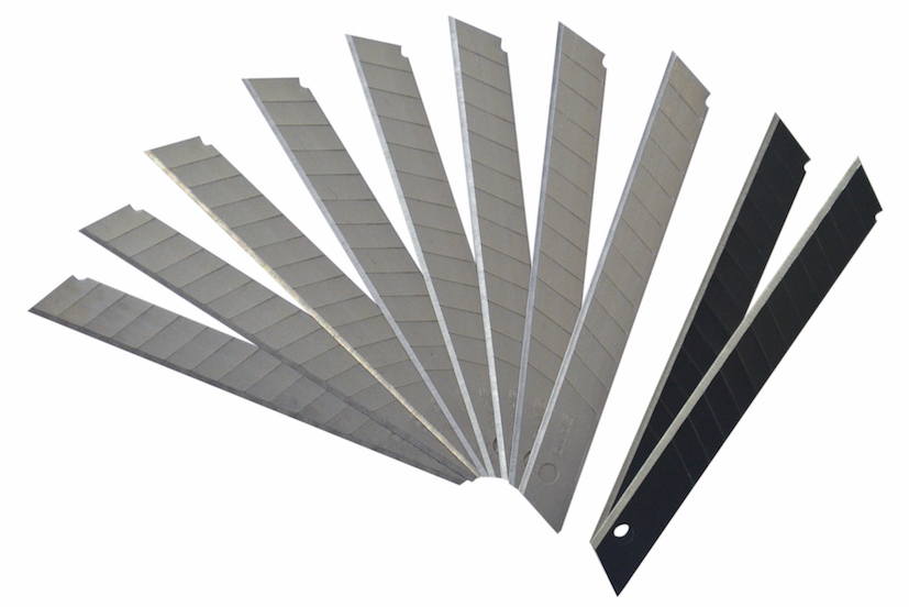 93432A 美工刀刀片13节,10件套/9x80mm/世达,