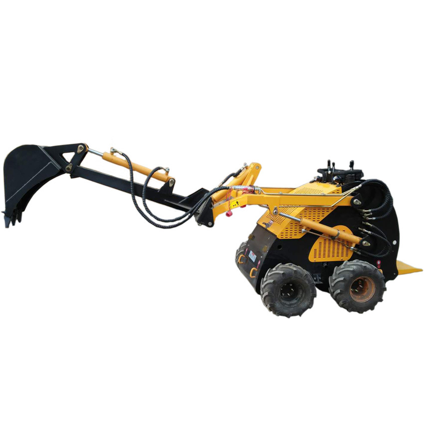 小型滑移装载机白底图