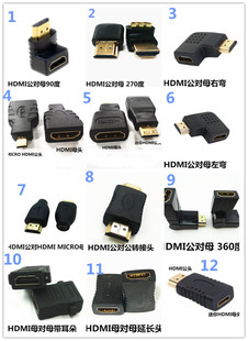 Mini hdmi �����D�Q�^ ���^ֱ��90��L���D���^�� ����ĸ����HDMI