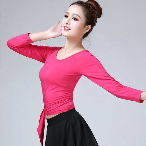 Modern Dance Top for Women, Modal belly dance performance costume, body training performance costume, Latin dance costume
