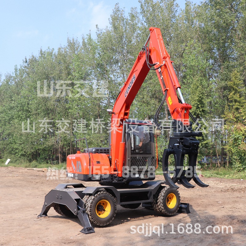 山东挖掘机总经销 挖掘机价格 轮胎式挖掘机 全国联保 终身服务