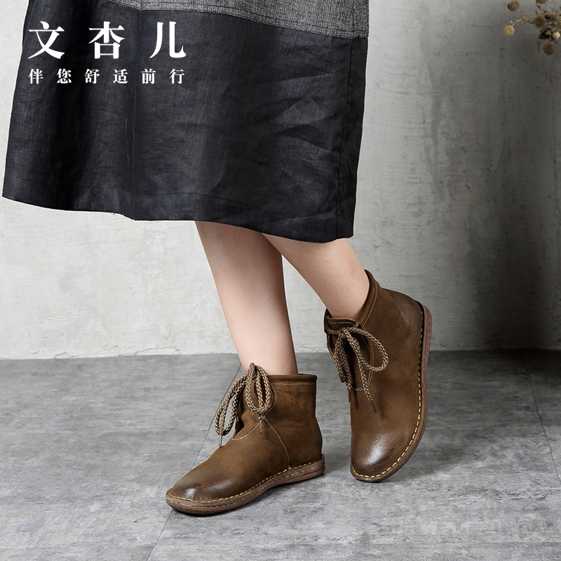 Bottes femme WHENSINGER      en En cuir - Ref 3354743 Image 4