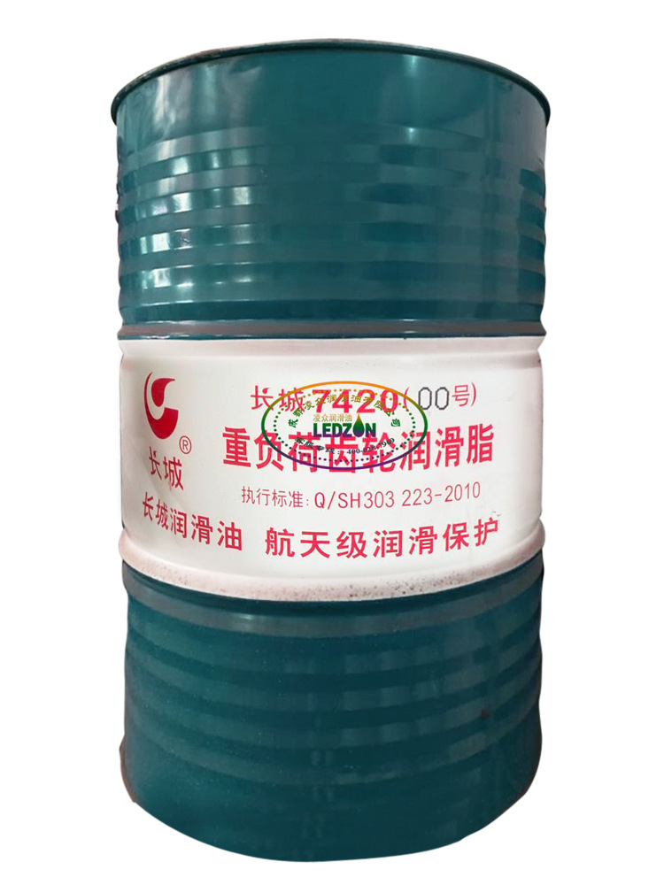 长城\7420重齿轮脂 00号\165kg/200L开钢