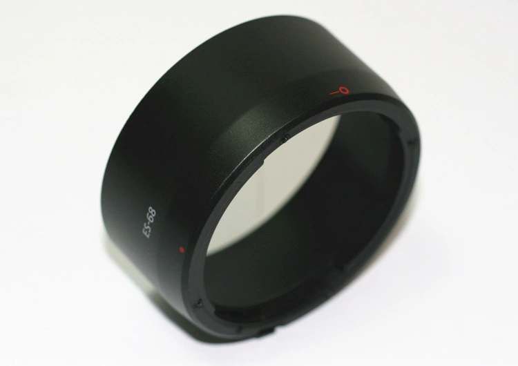 Чехол для объектива (Canon) ES-68 для EF 50мм f/1.8 STM, байонет пластиковый, подавление бликов