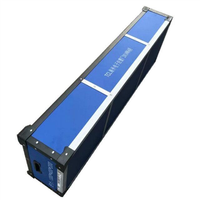 供应东莞塑胶中空板周转箱 蓝色5mm骨架箱周转箱 pp防静电箱