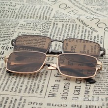 紅葉水晶眼鏡石頭鏡清涼水晶墨鏡金屬全框太陽鏡遮陽鏡廠家批發