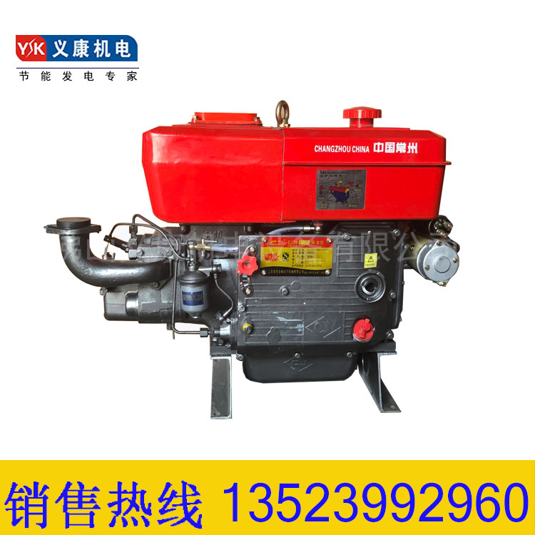 厂家直销 常州单缸机 ZS1110柴油机  手摇/电动 8匹/10匹柴油机