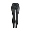 Slim hole slim stretch women's denim pencil pants feet pants