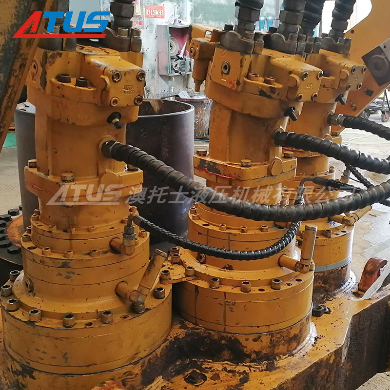 液压马达旋挖钻头配件高速柱塞马达A6VM140变量马达 推土机行走泵