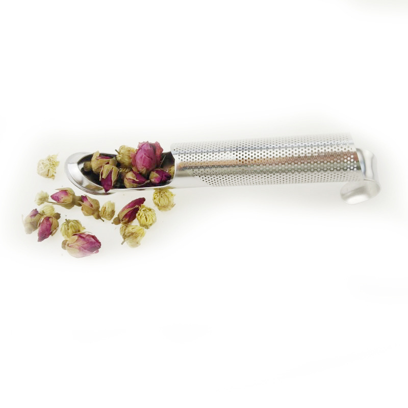 Stainless Steel Tea Tube Pipe Tea Compartment Tea Strainer Hanging Tea Making Device Tea Filter Tea Strainer Tea Compartment display picture 3