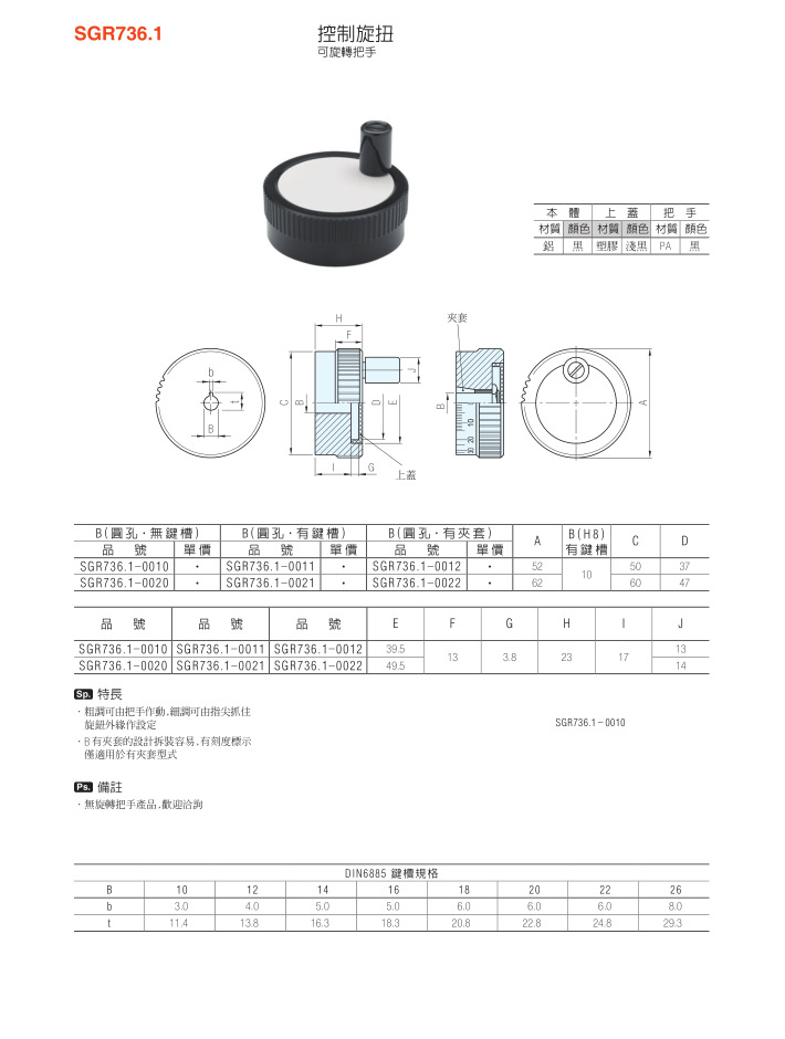 控制旋扭SGR736.1