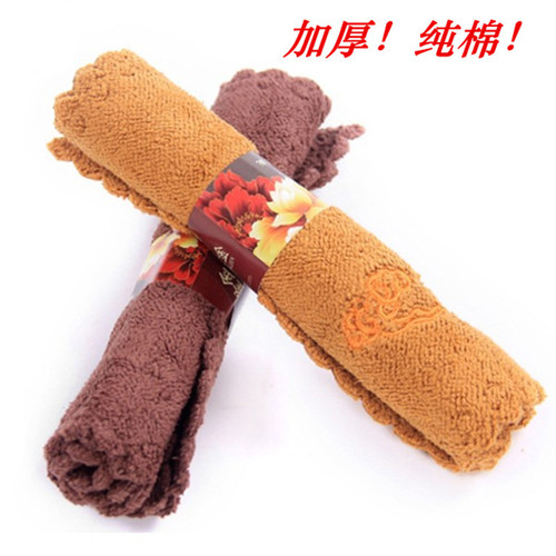 Cotton tea towel, absorbent thickened tea cloth, new tea ceremony accessories, factory direct sales and wholesale, customized logo