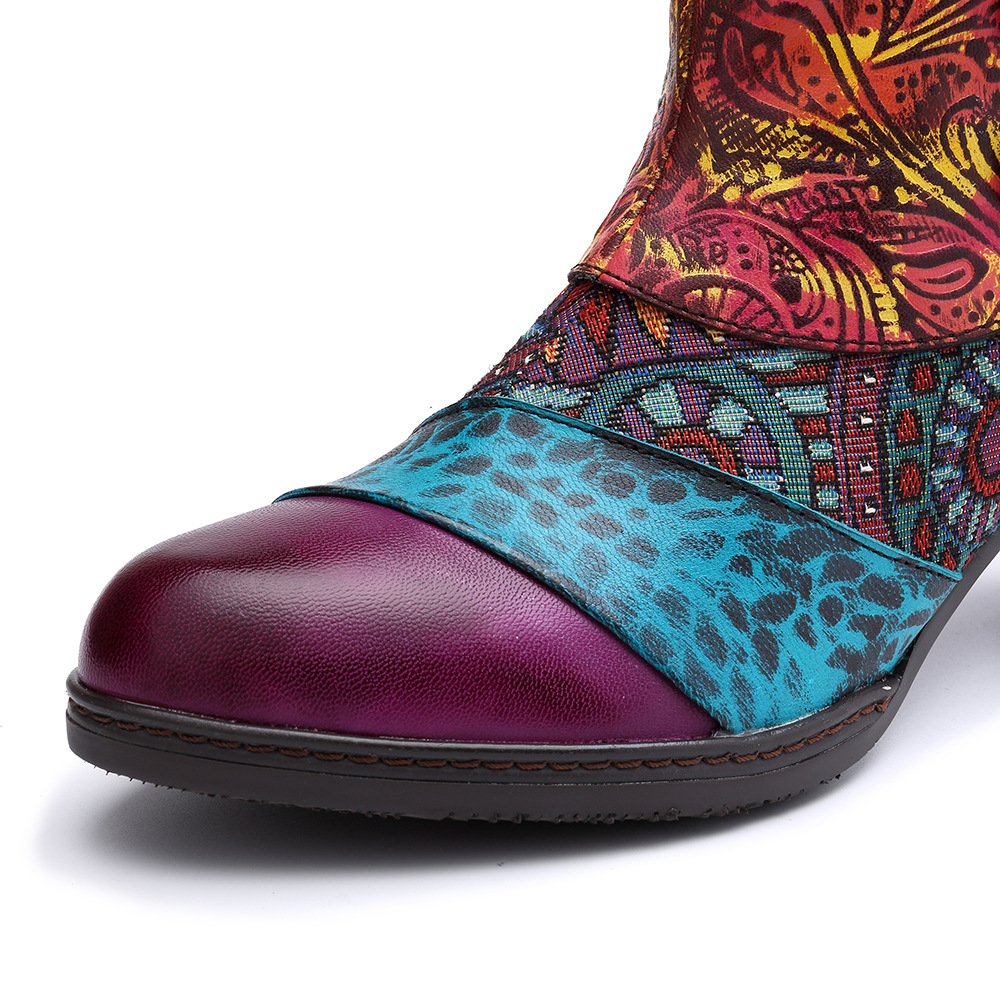 Bottes femme en En cuir - Ref 3354695 Image 15