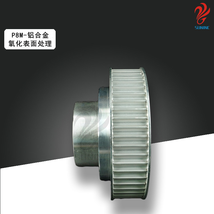 铝合金同步带轮传动轮HTD8M齿型带轮可批发圆弧齿同步轮现货批发