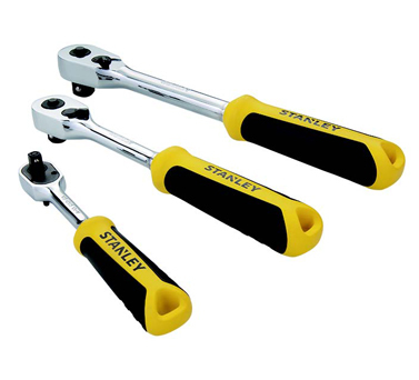 专业型双色柄棘轮扳手,10MM/史丹利