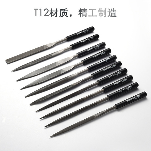 Directly supplied from the manufacturer, mini small files, file sets, polishing assorted files, plastic handle files, woodworking sanding tools