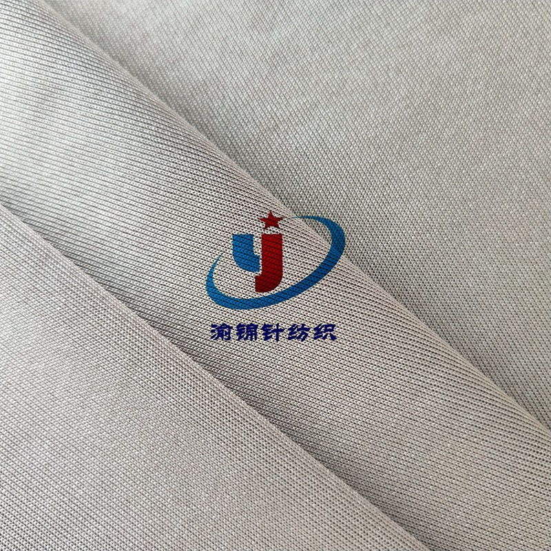 工厂供应纬编全涤单面平布 汗布服装面料 优质透气休闲服装面料