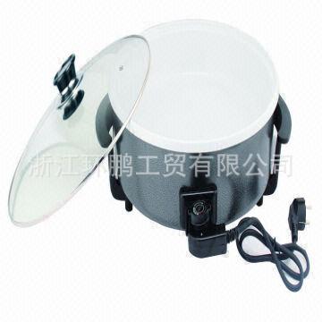 厂家出口欧美42CM*7食品级不粘涂层电炒锅  披萨锅 烤肉锅|ru