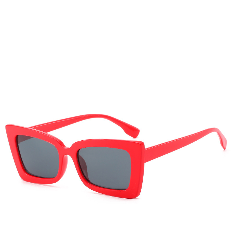Gafas de sol de plato de moda europeas y americanas 5191 retro Street shot gafas de sol hombres y mujeres de moda Red roja en gafas de sol transfronterizas