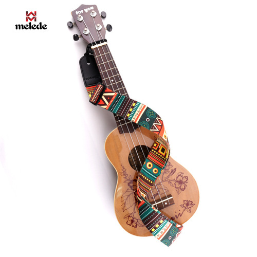 美乐帝尤克里里/ukulele民族风斜挎吉他背带配件厂家直销可定制